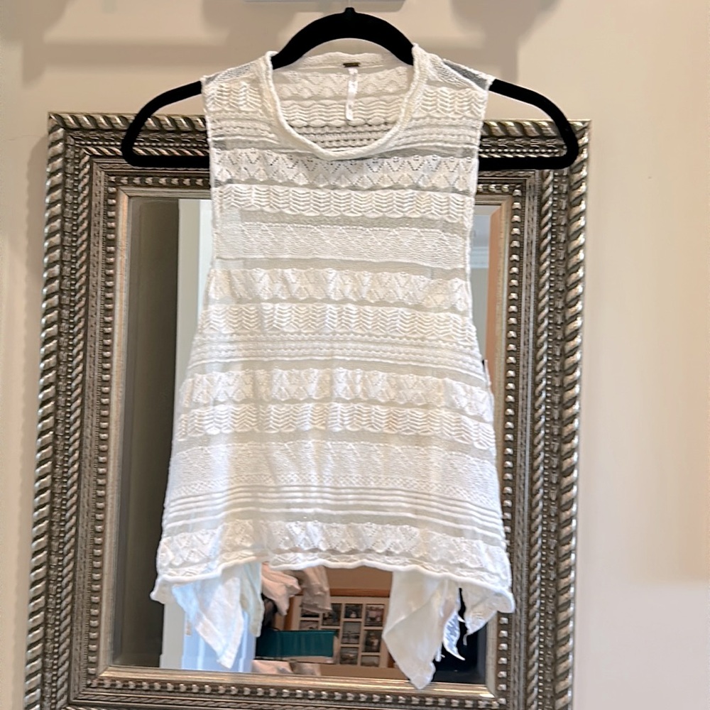Free people embroiled tank top